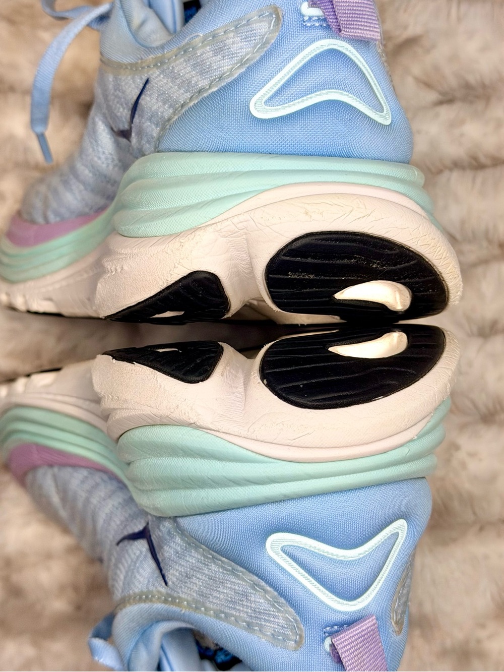 Hoka Gaviota 5 Airy Blue Running Shoes Size 7 - Picture 6 of 15